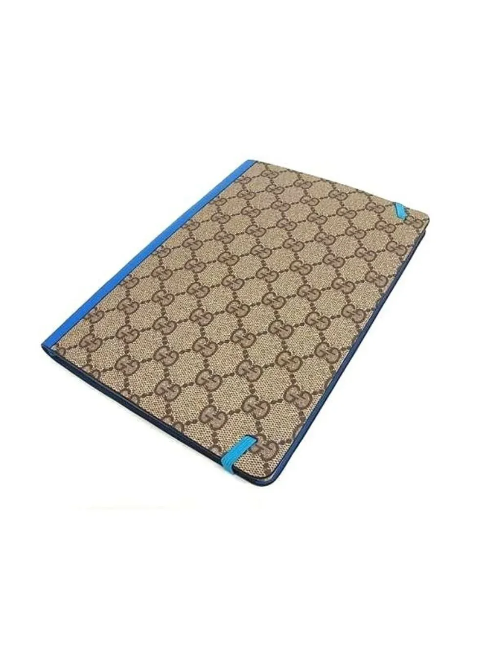Gucci Disney Collaboration Donald Duck GG Supreme Pattern Leather Notebook